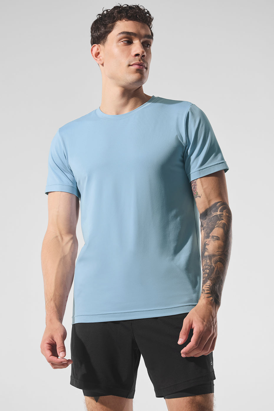 Conquer Reform Crewneck Short Sleeve - Celestial Blue