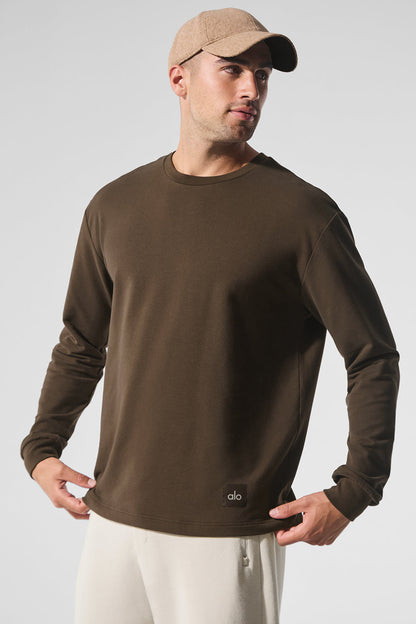 Double Take Long Sleeve - Espresso