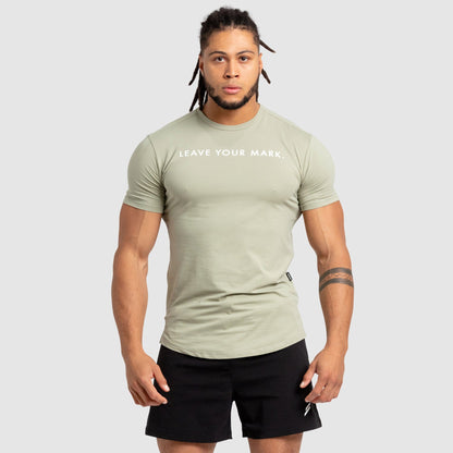 Leave Your Mark Drop Tee - Sage Green