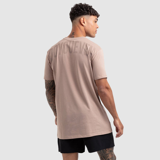 Power Regular Fit Tee V2 - Light Taupe